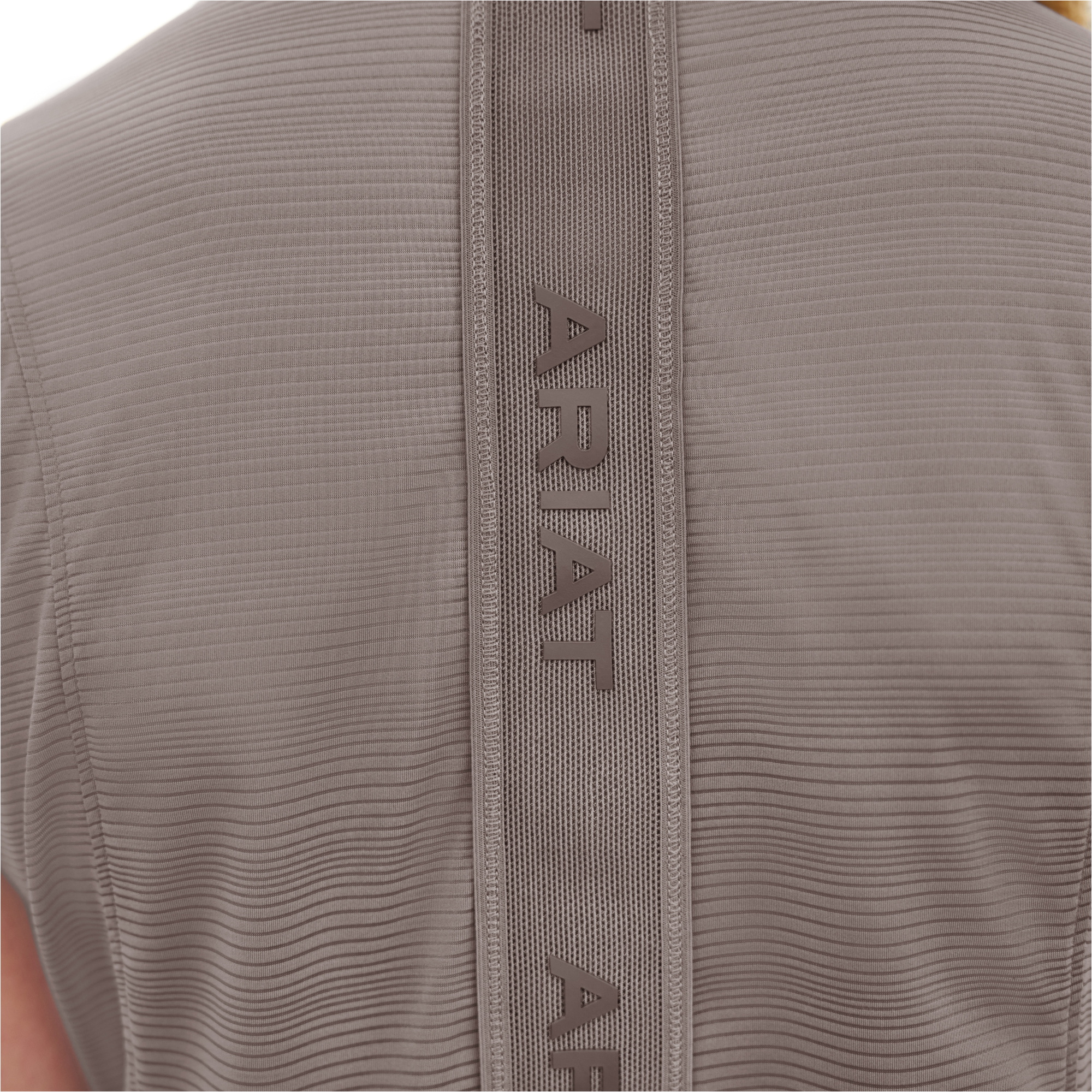 2025 Ariat Womens Breathe 1/4 Zip Cap Sleeve Baselayer 10055136 - Plum Grey